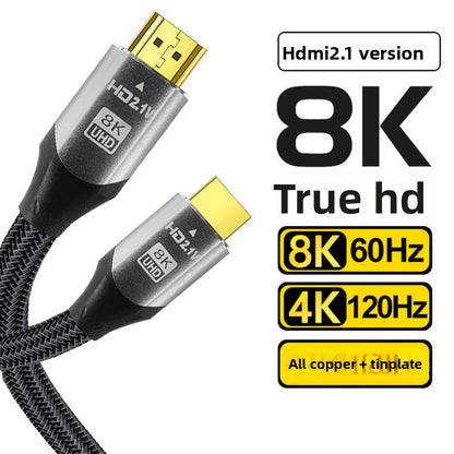 HDMI cable for 4K extended high-definition connection.