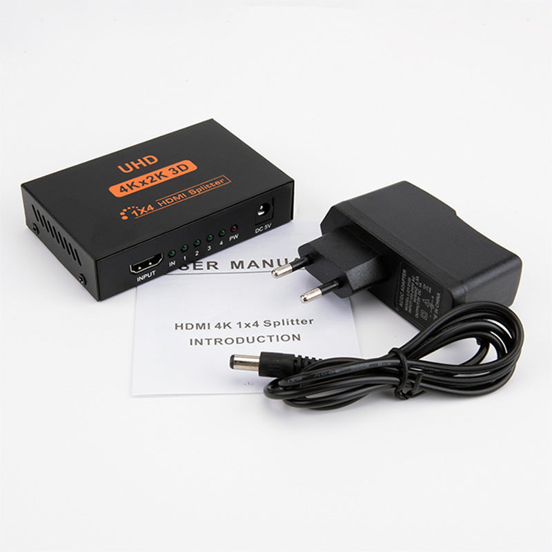 HDMI Input/Output Four-Port Splitter/Divider