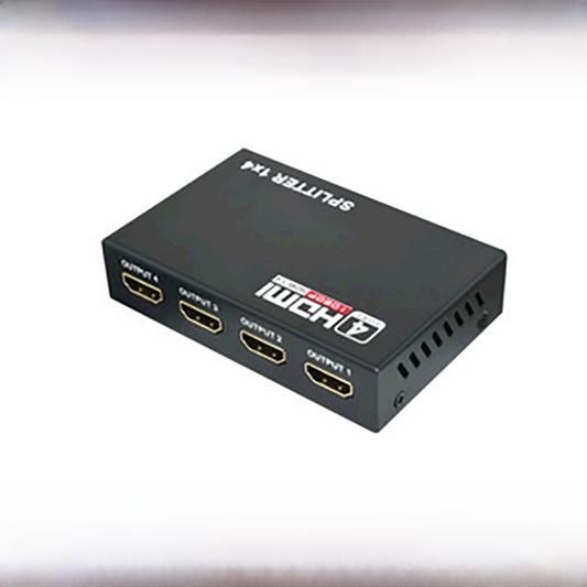 HDMI Splitter 1 in 4 Out 1080P Video Distribution