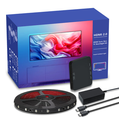 HDMI Sync RGB LED Strip Light with WIFI APP Control