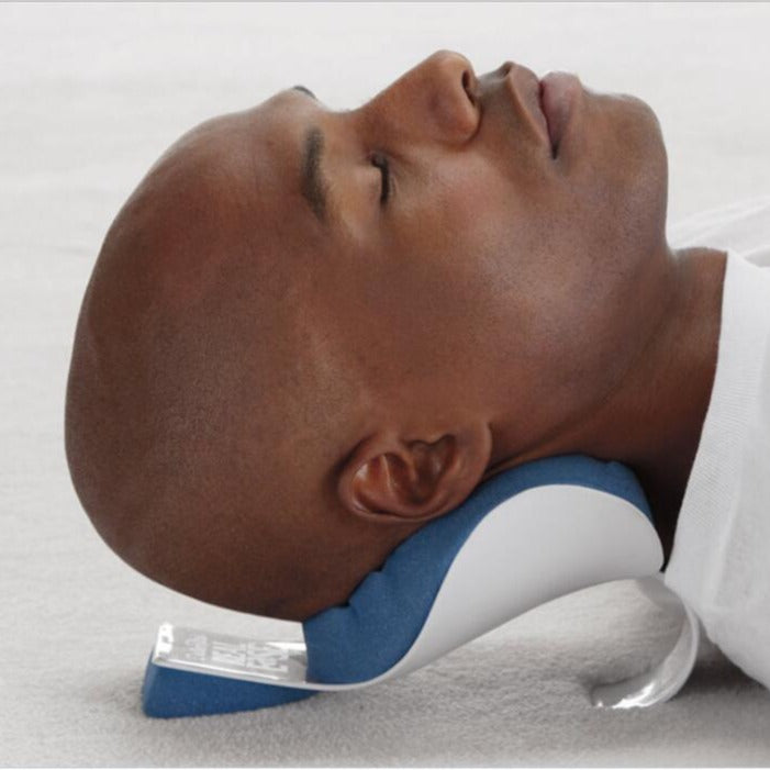 Head and neck support massage pillow