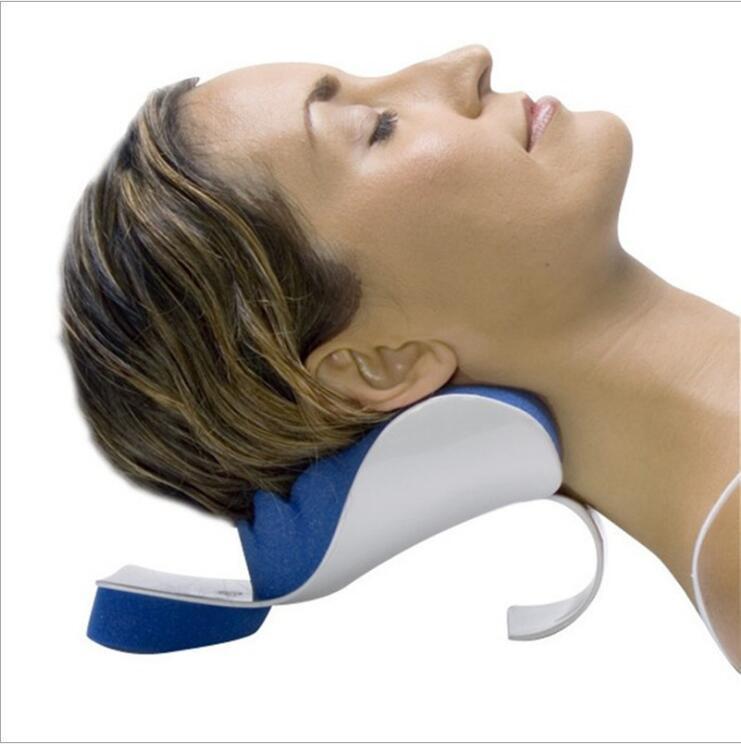 Head and neck support massage pillow