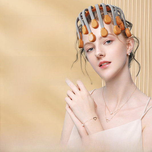 Head massage device
