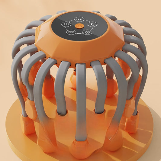 Head massage device
