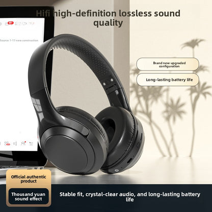 Head-mounted Bluetooth headphones