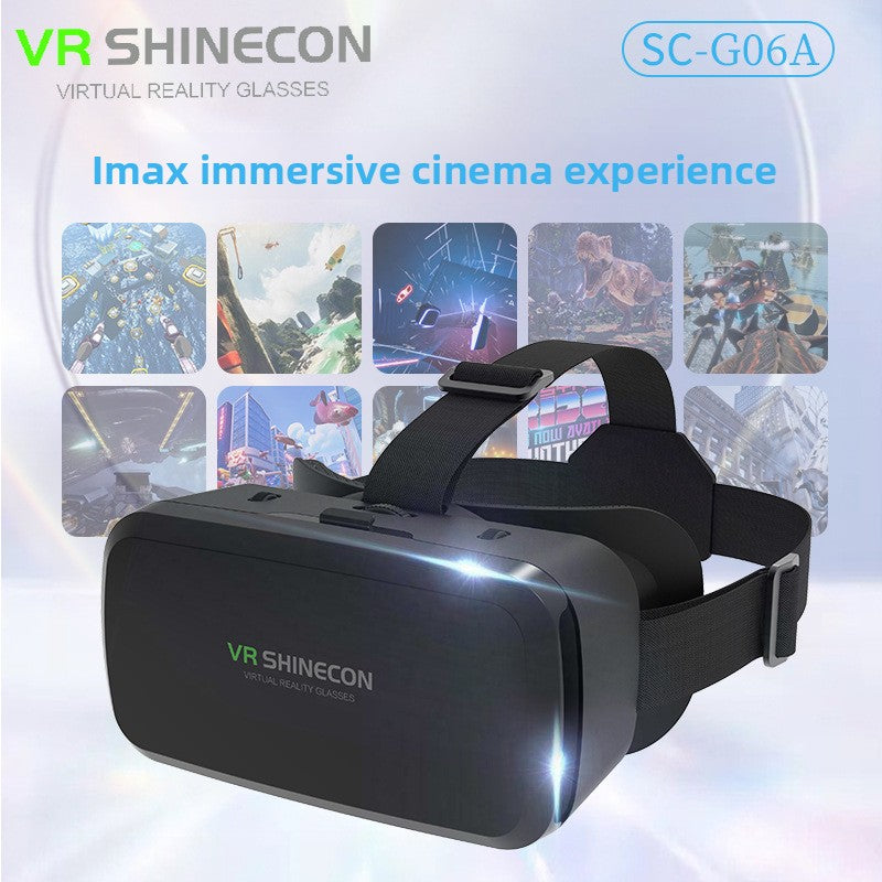Head-mounted gaming glasses