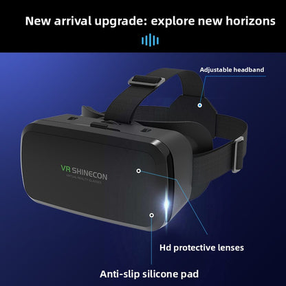 Head-mounted gaming glasses