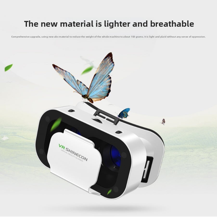 Head-Mounted VR Glasses – 3D Virtual Reality Headset for Smartphones