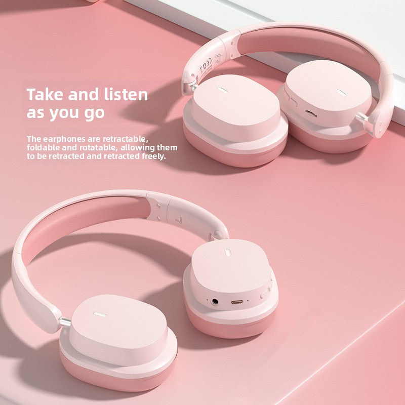 Headband noise-cancelling Bluetooth headphones