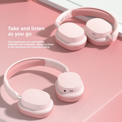 Headband noise-cancelling Bluetooth headphones