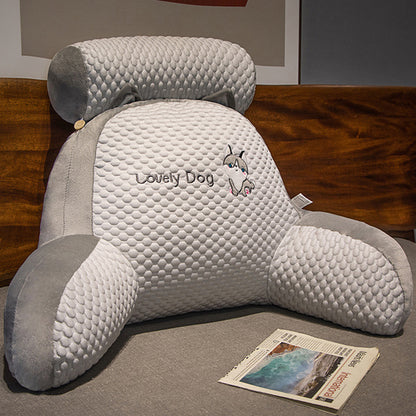 Headboard upholstered large backrest sofa cushion
