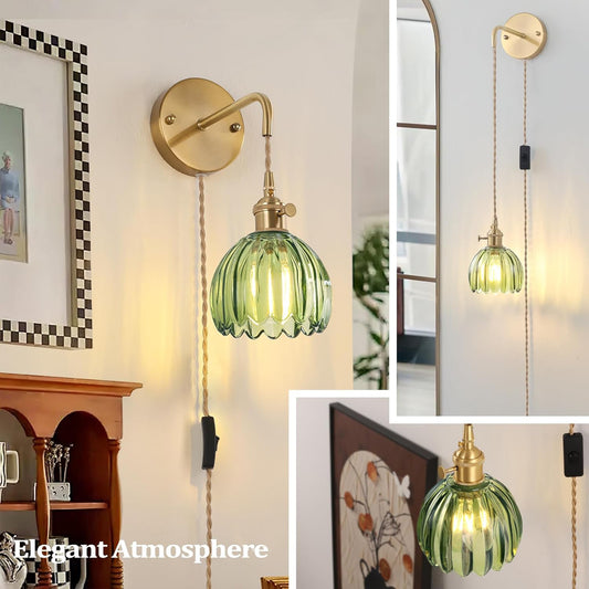 Headboard wall lamp