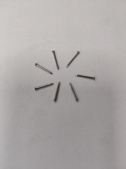 Headless Round Nails Carbon Steel Polished Surface