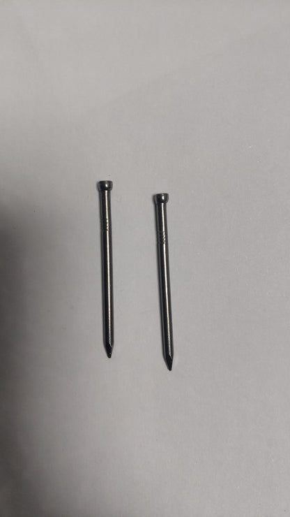 Headless Round Nails Carbon Steel Polished Surface