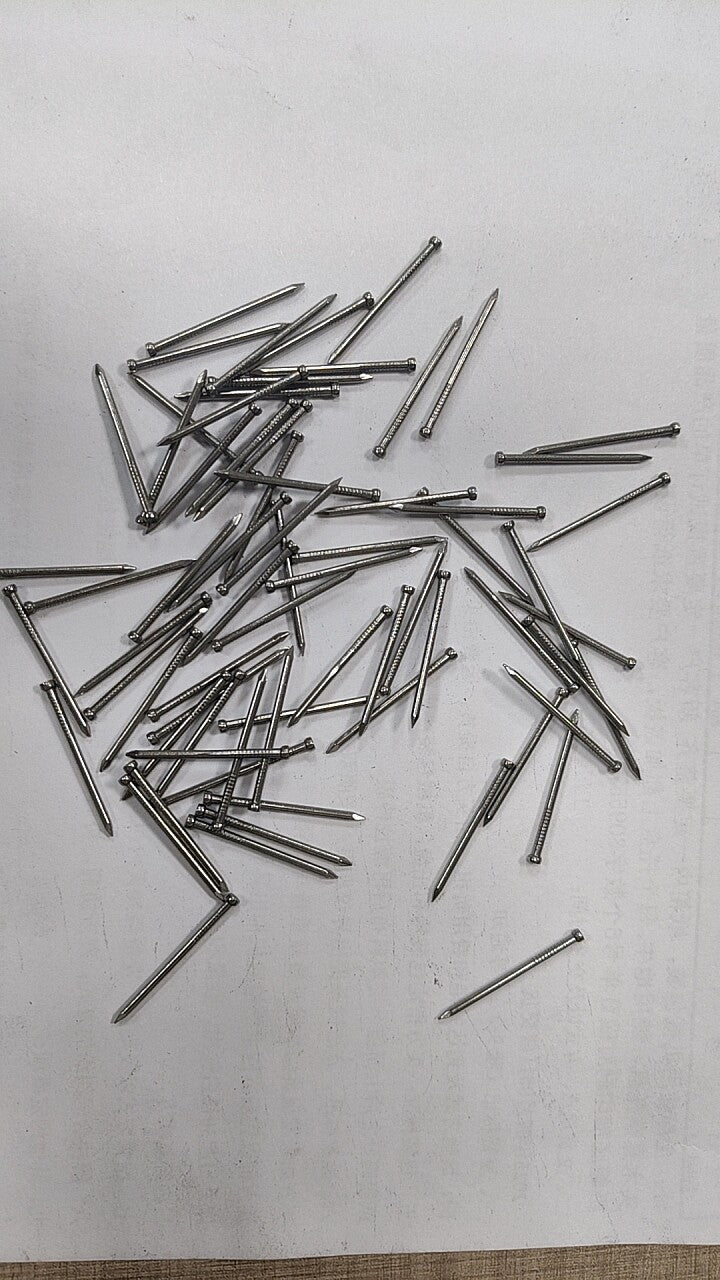 Headless Round Nails Carbon Steel Polished Surface