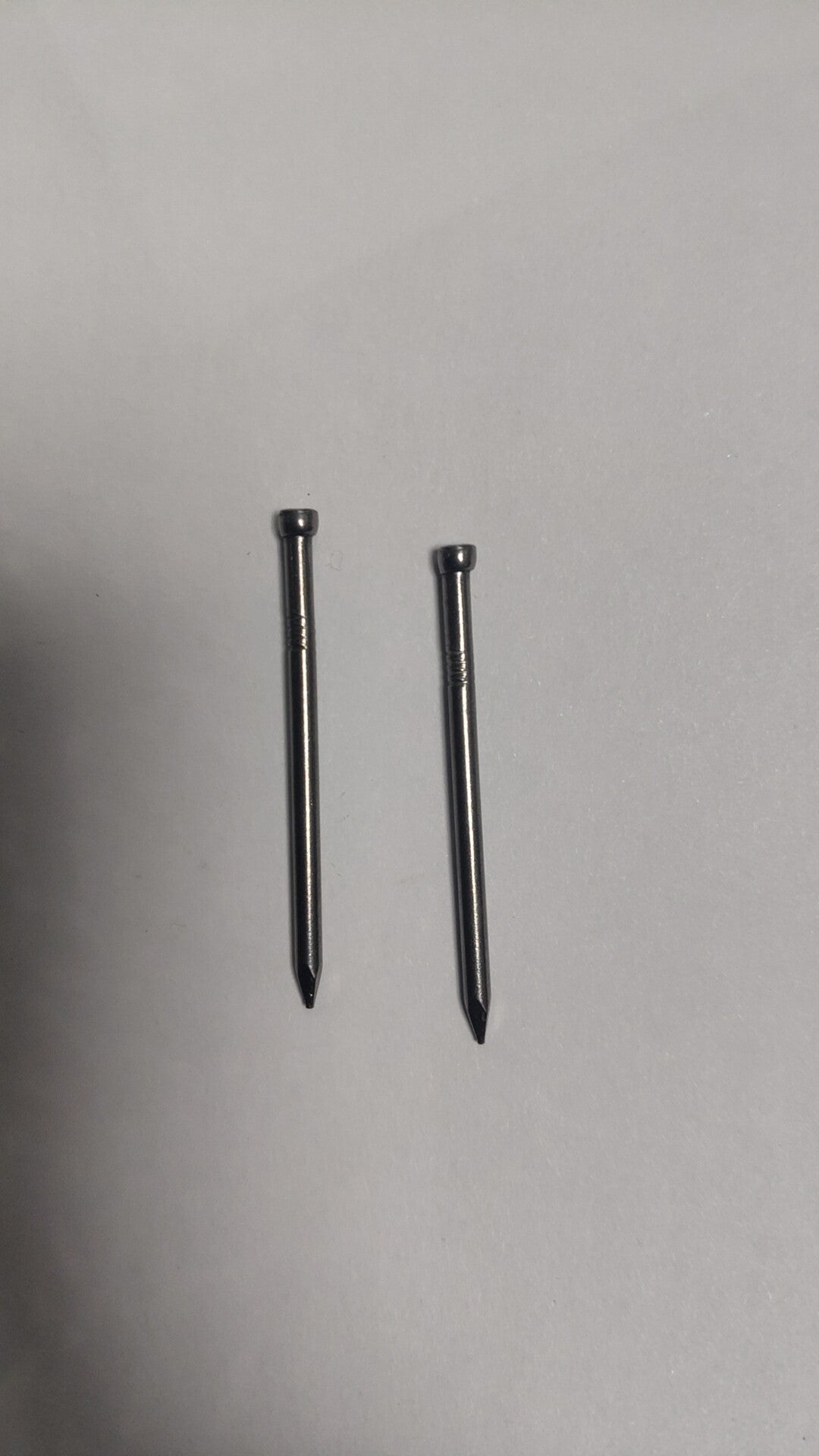 Headless Round Nails Carbon Steel Polished Surface