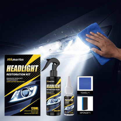 Headlight Cleaning and Restoration Kit