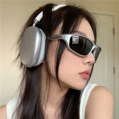 Silver white model machine