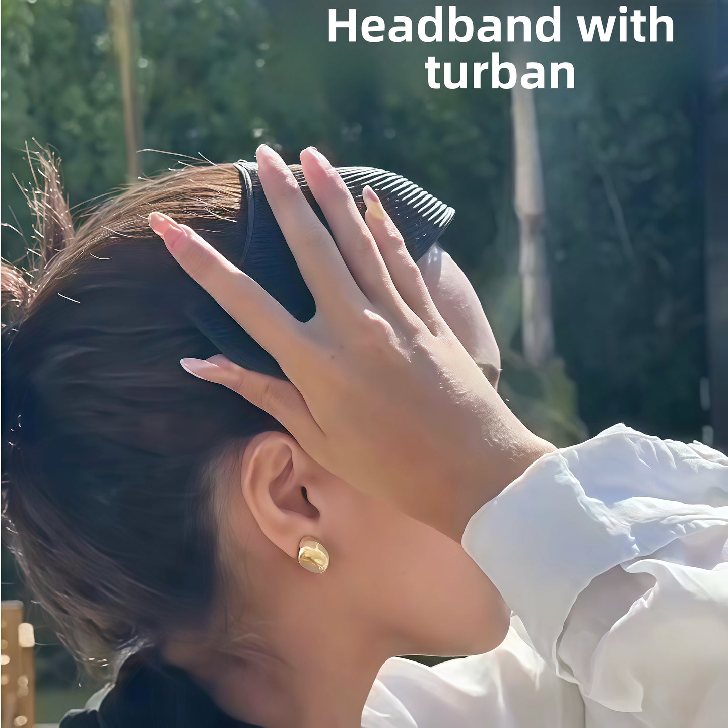 Headscarf fixing hairband