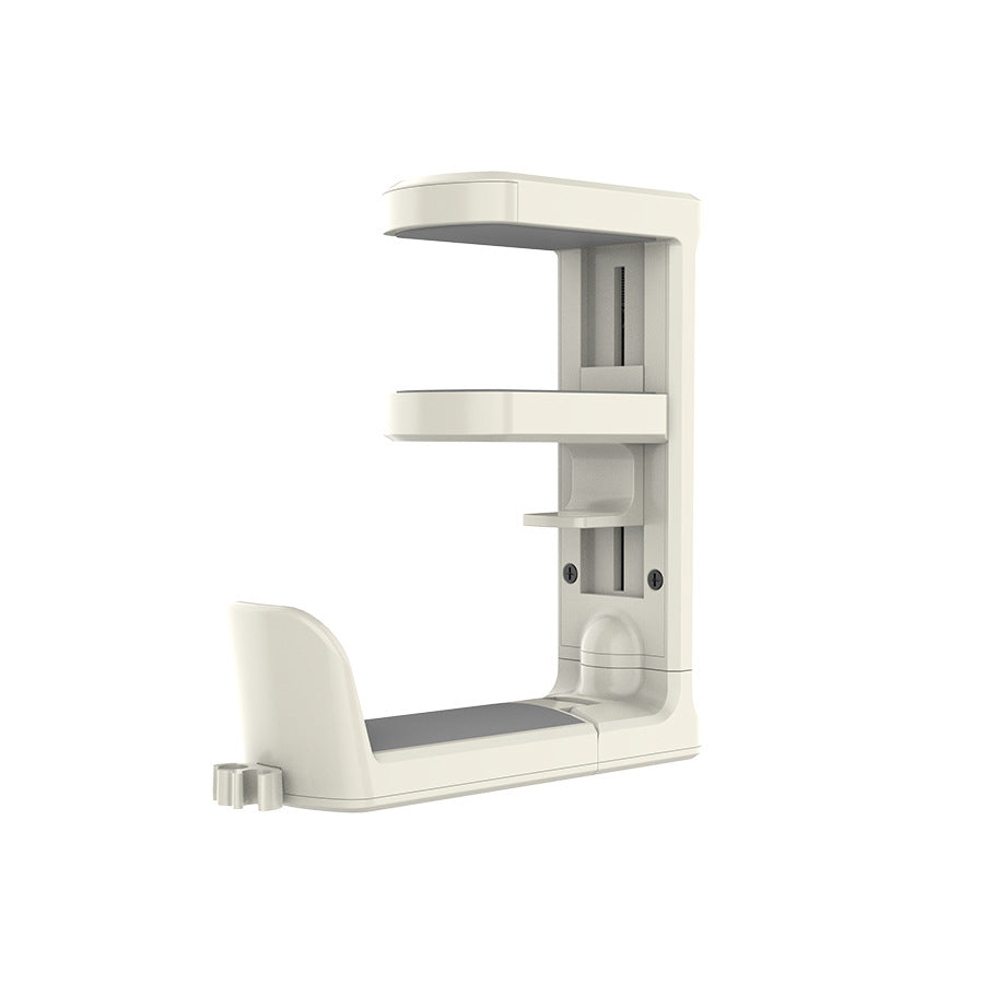 Headset earphone holder for table