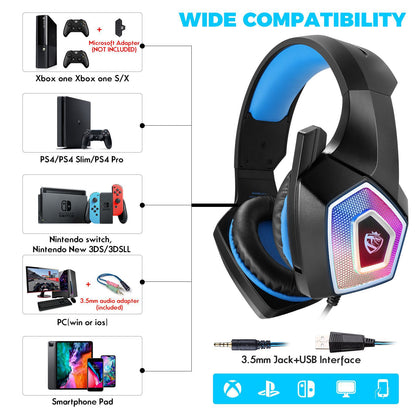 Headset gaming headphones