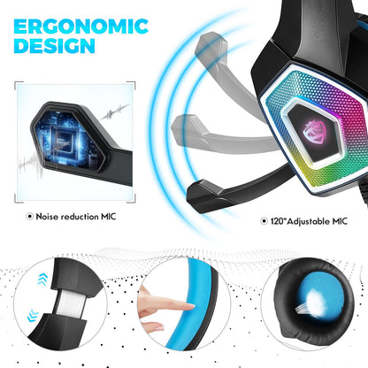 Headset gaming headphones