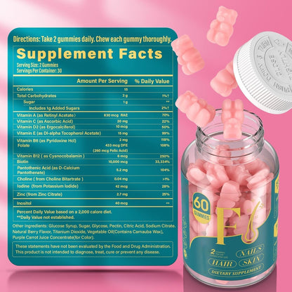 Health Supplement Gummies and Capsules