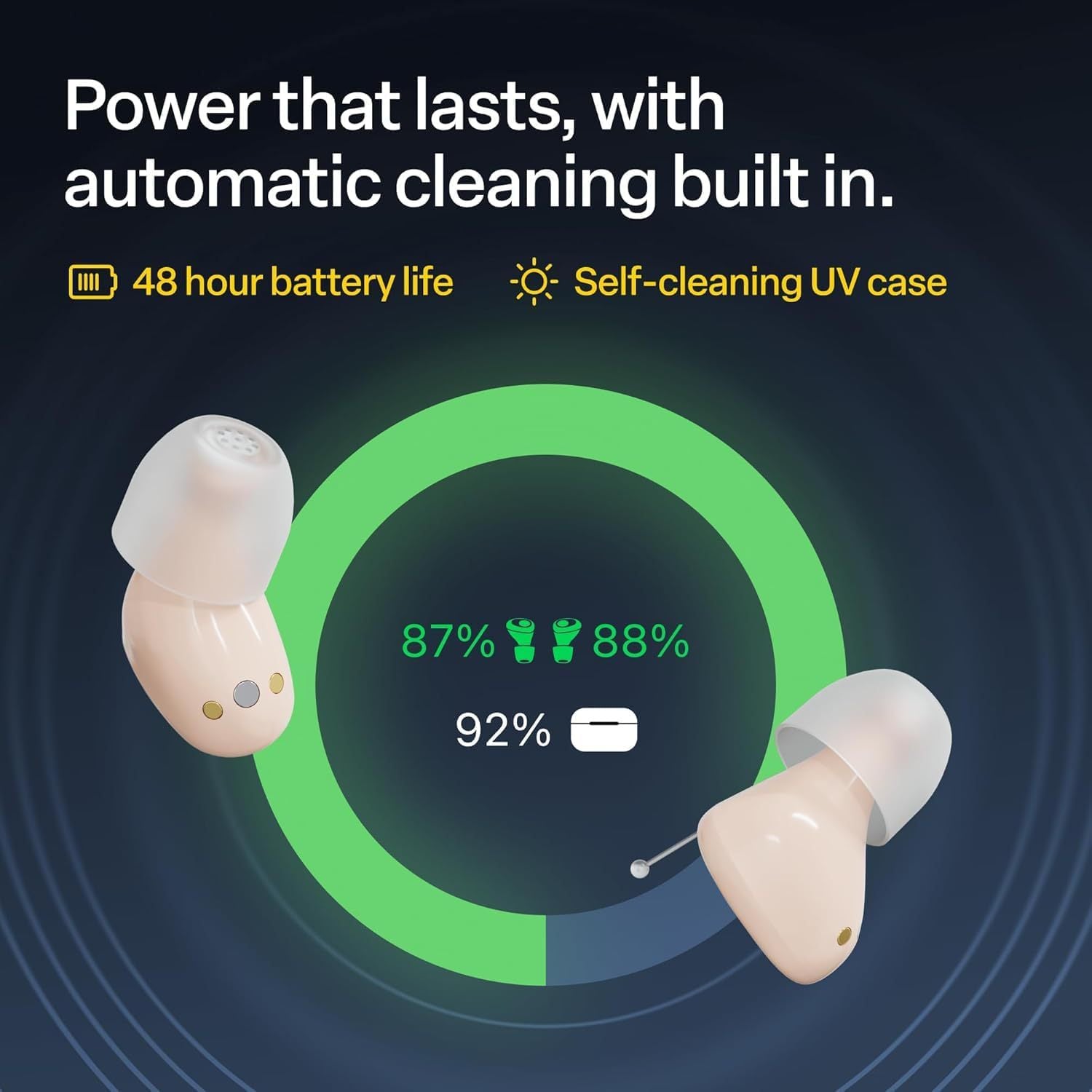 Hearing aid earphones