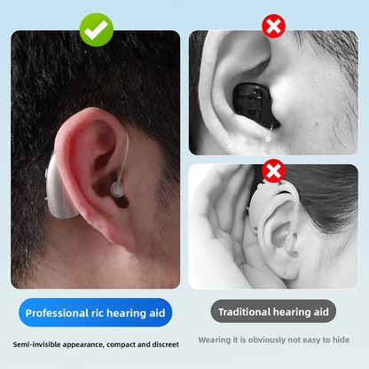 Hearing aid for elderly