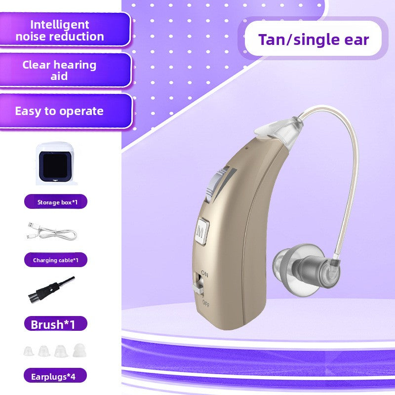 Hearing aid for elderly