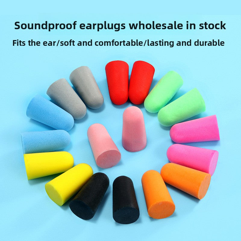 Hearing protection slow-recovery noise-reducing earplugs