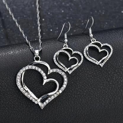 Heart Jewelry Set