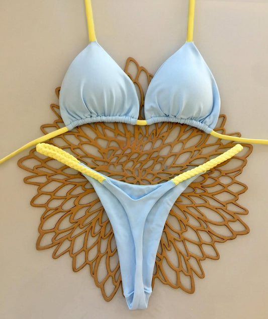 Heart Lace-Up Bikini