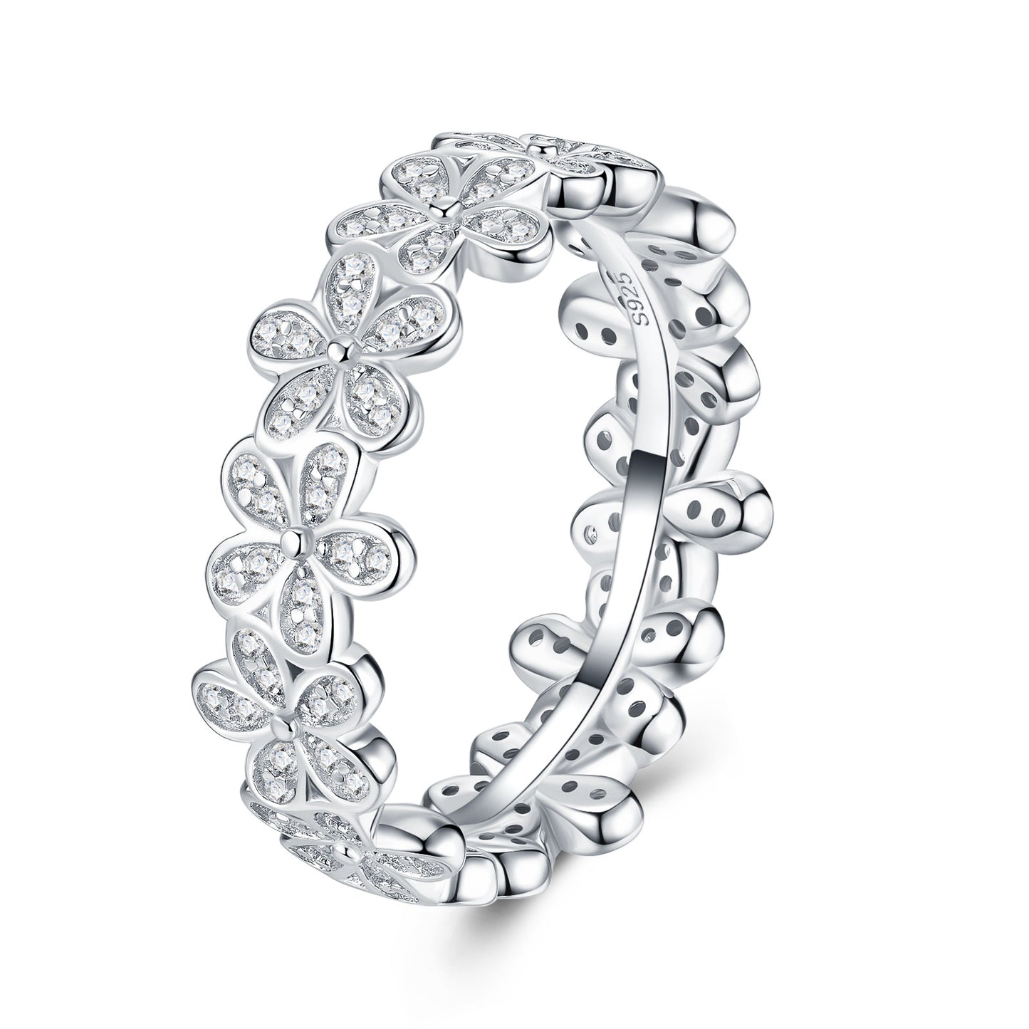 Heart Moissanite Ring