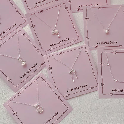 Heart Pearl Necklace