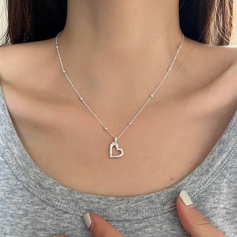 Heart Pearl Necklace