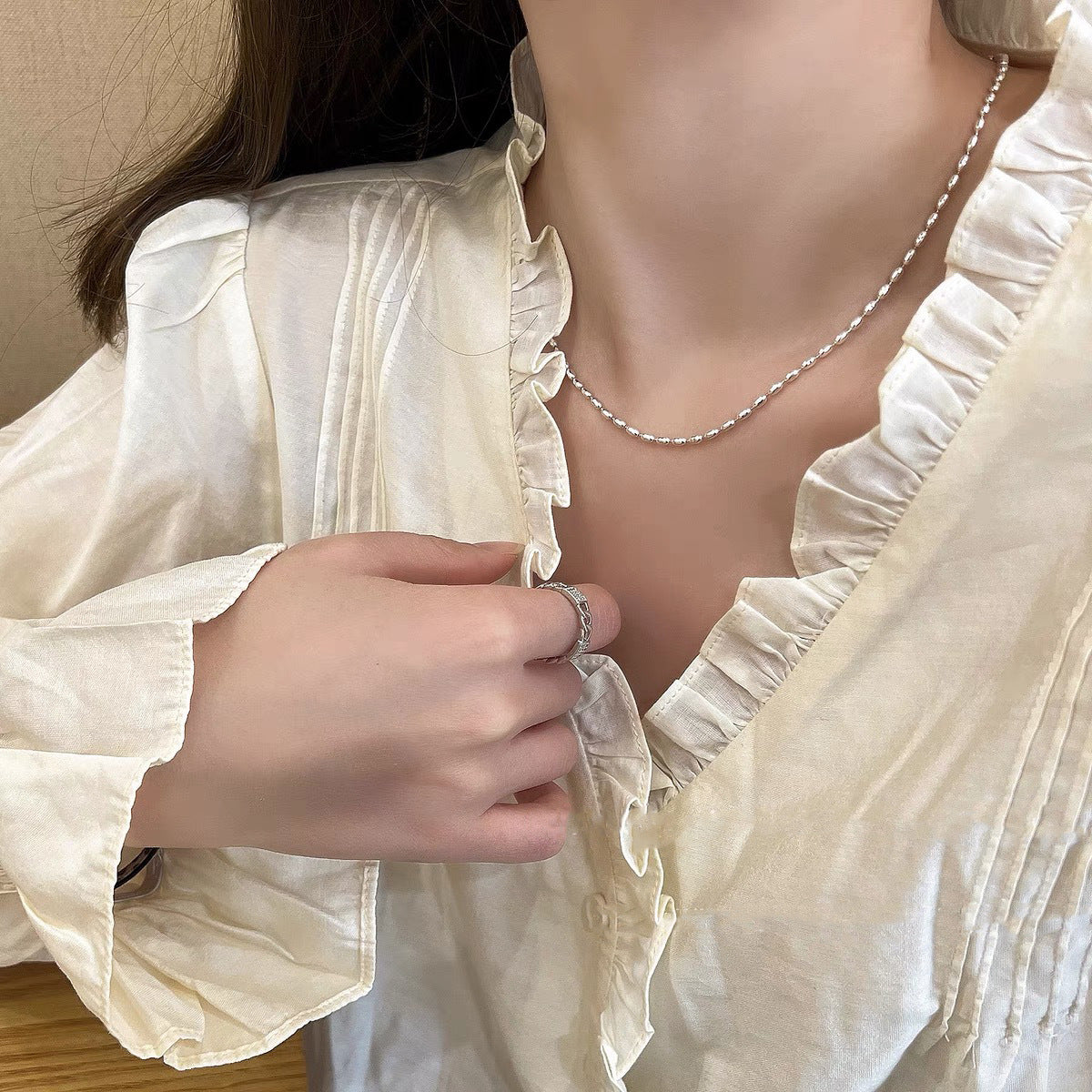 Heart Pearl Necklace