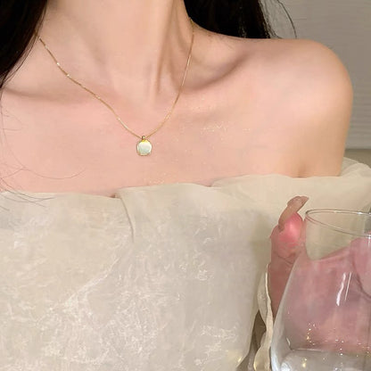 Heart Pearl Necklace