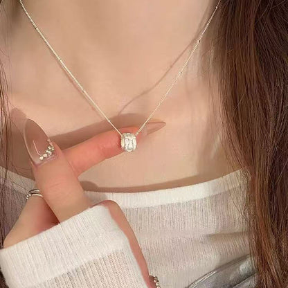 Heart Pearl Necklace