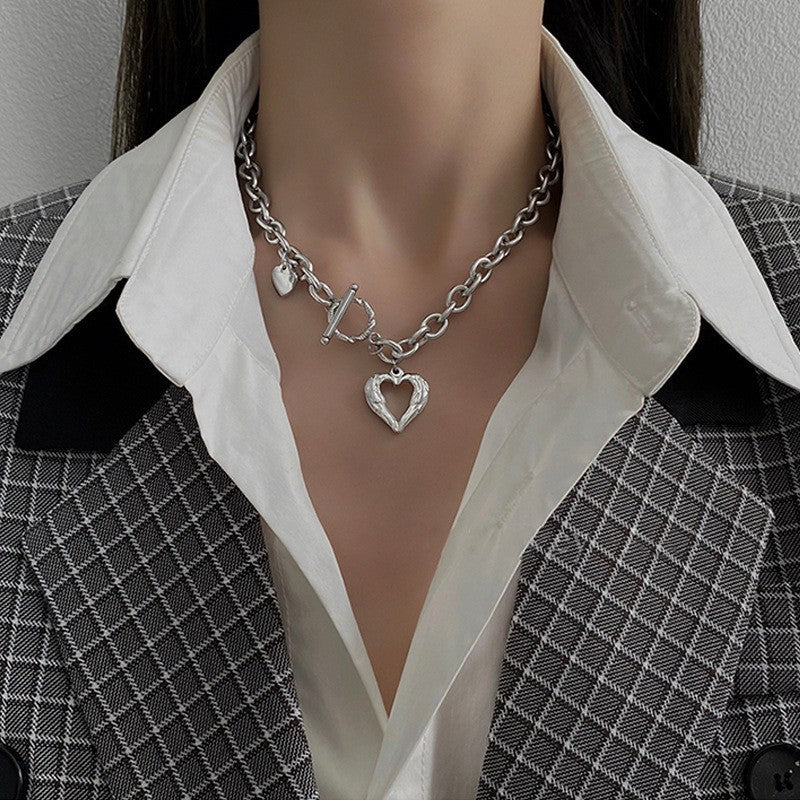 Heart Pearl Necklace