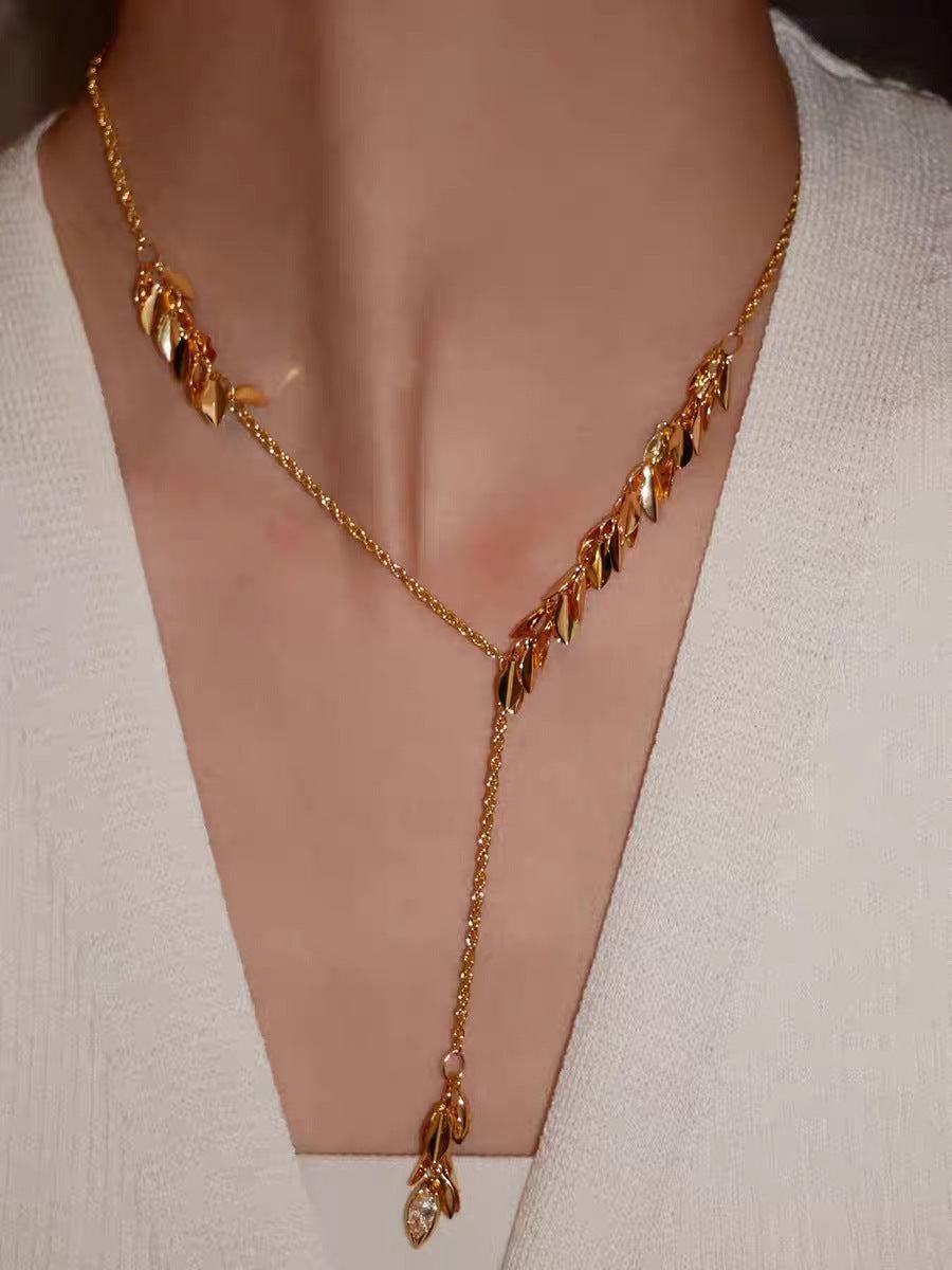 Heart Pearl Necklace