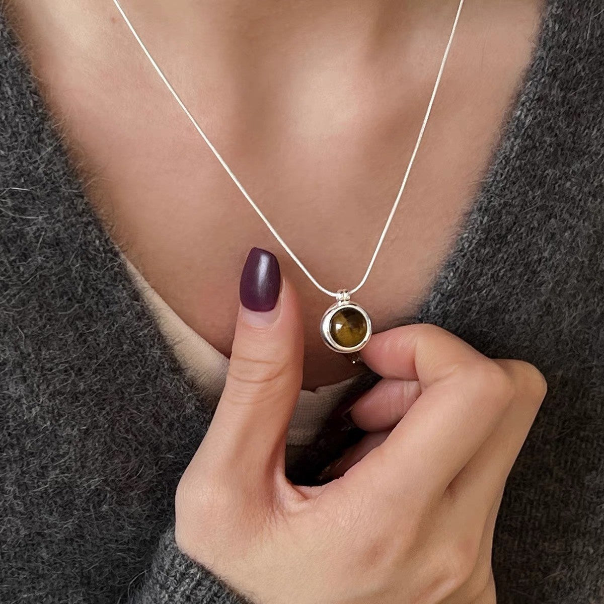 Heart Pearl Necklace