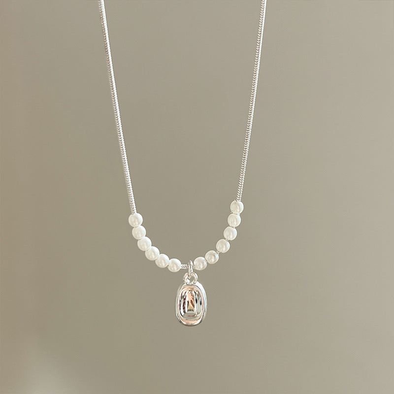 Heart Pearl Necklace