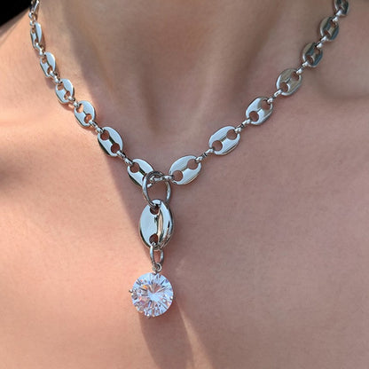 Heart Pearl Necklace