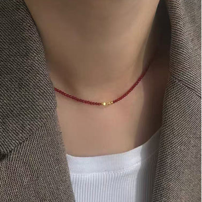 Heart Pearl Necklace