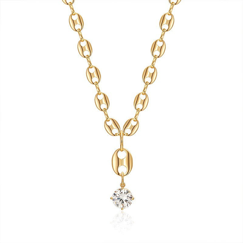 Heart Pearl Necklace