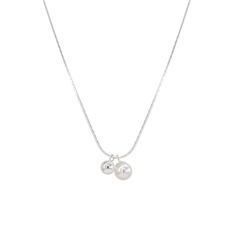 Heart Pearl Necklace