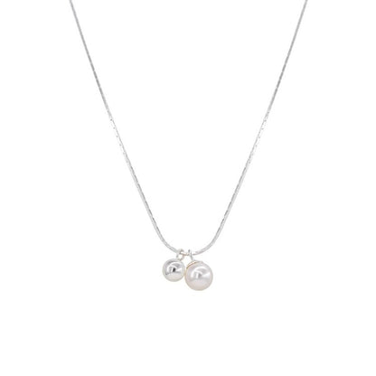 Heart Pearl Necklace