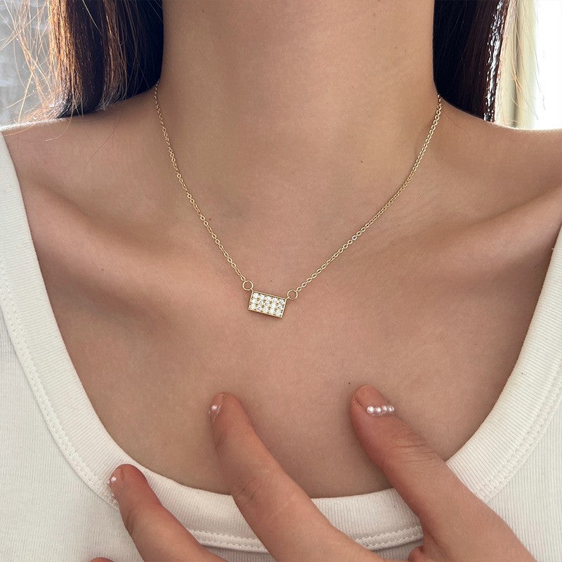 Heart Pearl Necklace