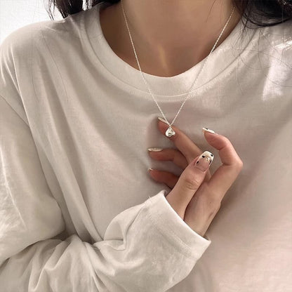 Heart Pearl Necklace